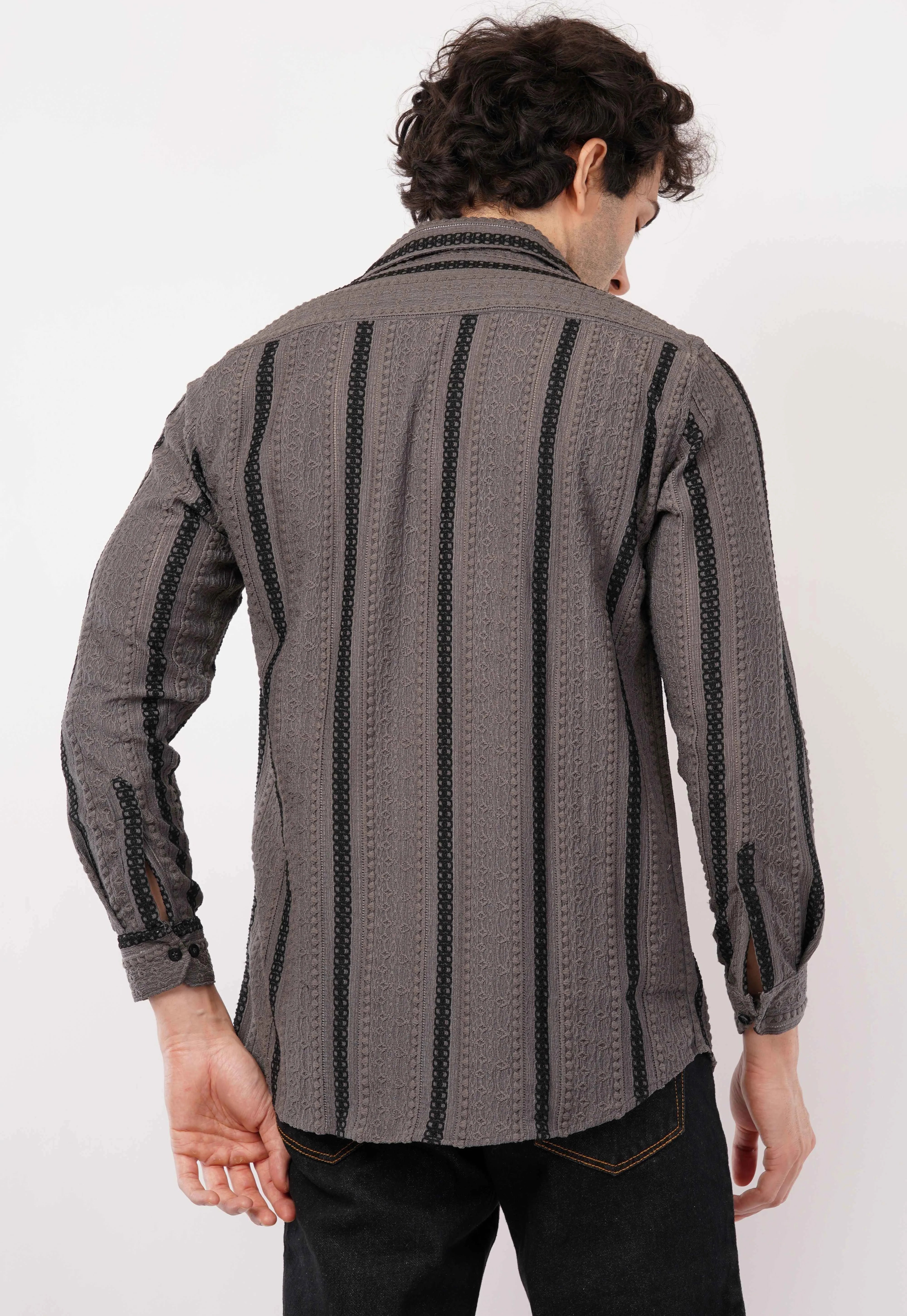 Grey Full Sleeve Shirt